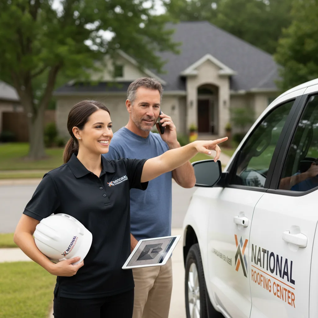 National Roofing Center customer support in Hilbert
